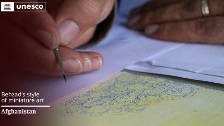 🔴هنر مینیاتوری سبک بهزاد به‌عنوان میراث فرهنگی افغانستان ثبت یونسکو شد