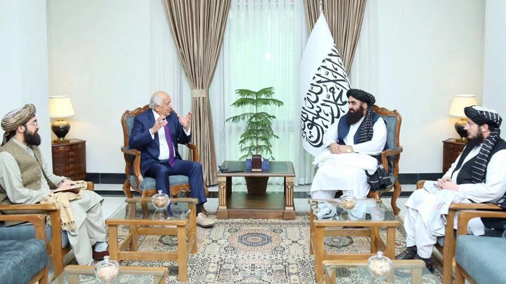 🔴سفر زلمی خلیلزاد به کابل و دیدار با مقامات طالبان