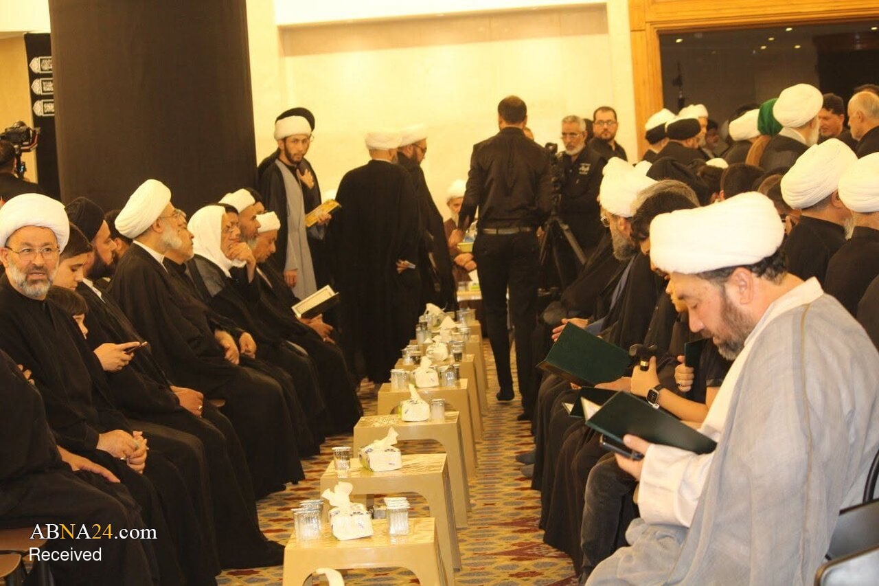 مراسم چهلم آیت الله فیاض در نجف